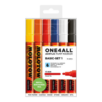 Molotow ONE4ALL 227HS 6-set Basic 1