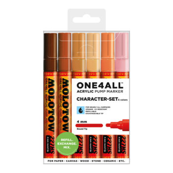 Molotow ONE4ALL 227HS 6-set Character