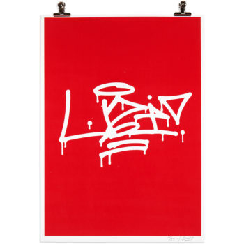 UZI - Motor Red (Silk Screen Print)