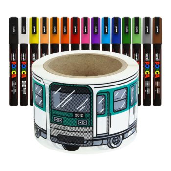 FLUX System Stickers Paris Posca Sketch Pack