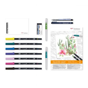 Tombow Have Fun At Home Watercoloring Set