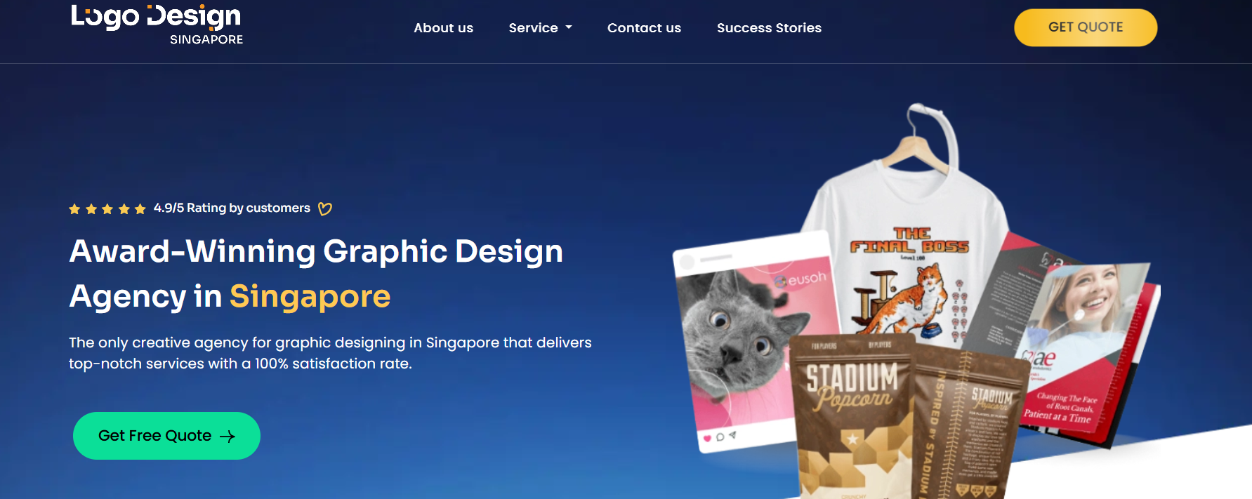 Professional Company Profile Design in Singapore